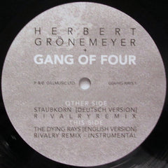 Gang Of Four, Herbert Gronemeyer ‎– Die Staubkornsammlung 12" Membran ‎– G04HGRAYS1