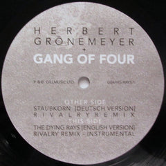 Gang Of Four, Herbert Gronemeyer – Die Staubkornsammlung 12" Membran – G04HGRAYS1