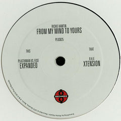 Richie Hawtin – From My Mind To Yours Plus 8 Records – PLUS825