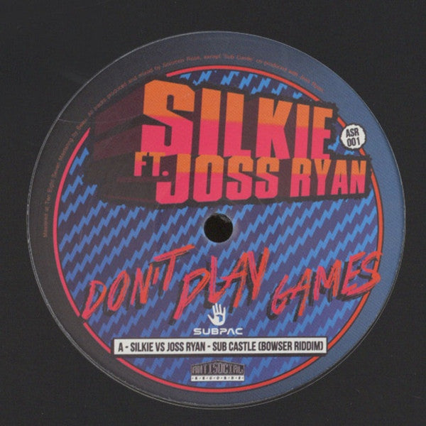 Silkie ft. Joss Ryan – Don't Play Games - Antisocial Entertainment – ASR001
