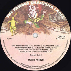 Monty Python - Monty Python Live At Drury Lane 12" Charisma CLASS 4