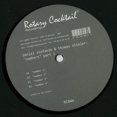 Daniel Stefanik & Thomas Stieler – Numbers Part 1 12" Rotary Cocktail Recordings – RC046