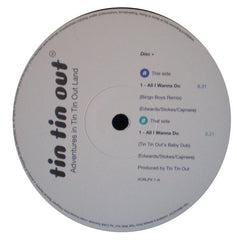Tin Tin Out - Adventures In Tin Tin Out Land 2x12" VCRLPX1 VC Recordings