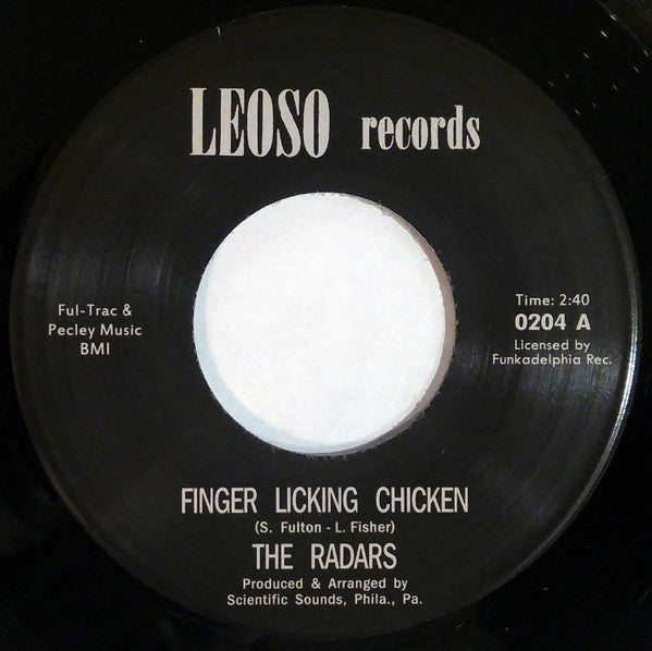 The Radars / Sonny & Sandra – Finger Licking Chicken Leoso Records 0204