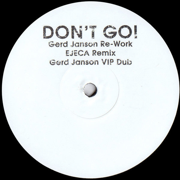 Julie McDermott – Don't Go - PROMO – GERDGO001