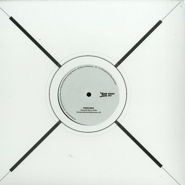 Eduardo De La Calle – Computational Behaviours EP Midnight Shift Records – MNSX004