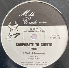 moO – You Know What Love Is - Milk Crate Records – 12X335