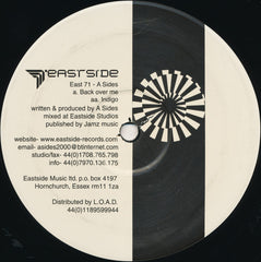 A Sides - Back Over Me / Indigo Eastside Records – East71