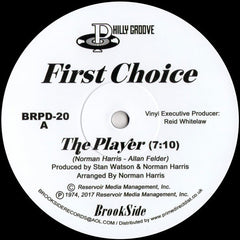 First Choice – The Player - Philly Groove Records Incorporated, Brookside BRPD20