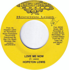 Hopeton Lewis : Love Me Now / Old Time Gospel Medley (7", Ltd)