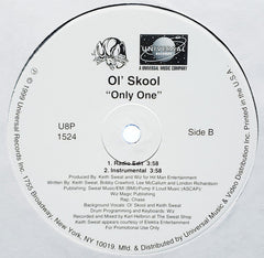 Ol' Skool : Only One (12", Promo)