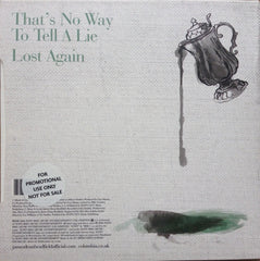 James Dean Bradfield : That's No Way To Tell A Lie (7", Single, Ltd)