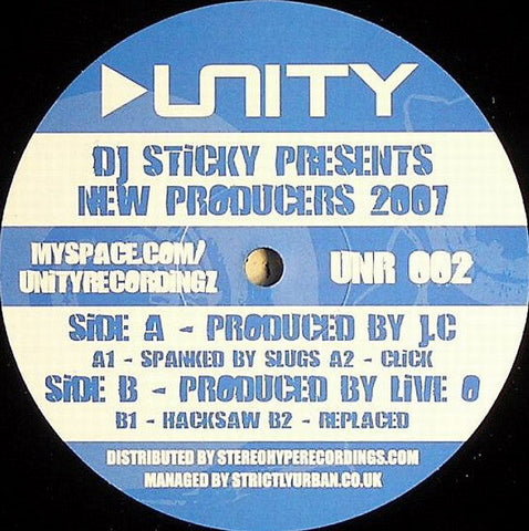 JC (6) / Live-O : Unity Records Vol. 2 (12")