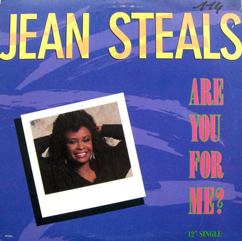 Jean Steals : Are You For Me? (12", Single, Glo)