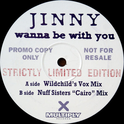 Jinny : Wanna Be With You (2x12", Ltd, Promo)