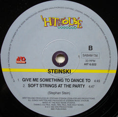 Stephan Stein : I Wanna Dance (12")