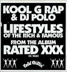 Kool G Rap & D.J. Polo : Lifestyles Of The Rich & Famous (12")