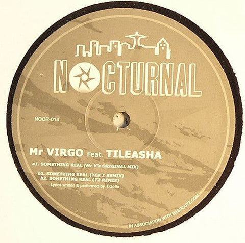 Virgo (8) Feat. Tileasha : Something Real (12")