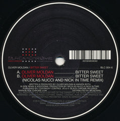 Oliver Moldan : Bitter Sweet (12")