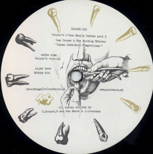 San Proper & The Bootleg Bitches : Proper's A'dam Family Series Part 5 (12")