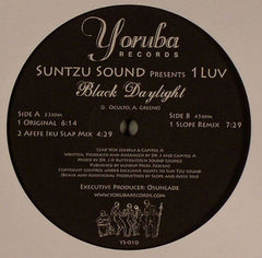 Suntzu Sound Presents 1 Luv* : Black Daylight (10")