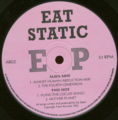 Eat Static : Almost Human EP (12", EP)
