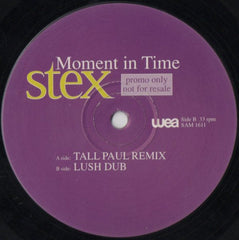 Stex : Moment In Time (Tall Paul Remix) (12", Promo)