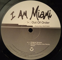 Out Of Order : I Am Miami (12", Promo)