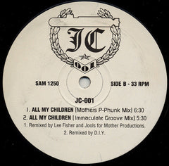 JC-001 : All My Children (12", Promo)