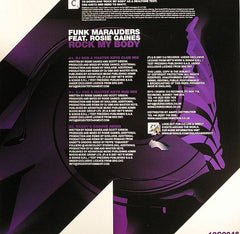 Funk Marauders Feat. Rosie Gaines : Rock My Body (12")
