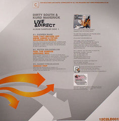 Various : Live & Direct - Album Sampler Disc 1 (12", Ltd, Smplr)
