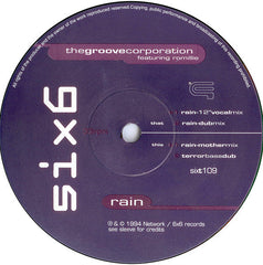 The Groove Corporation* Featuring Romillie : Rain (12")