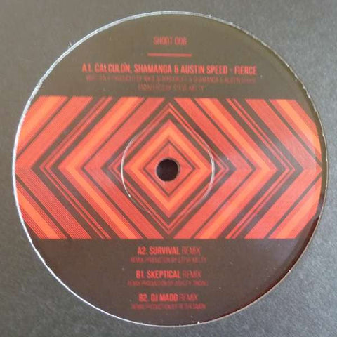 Calculon, Shamanga & Austin Speed : Fierce (12", Red)