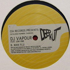 DJ Vapour : Here Comes The Rain / Man Flu (12")