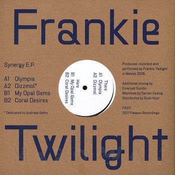 Frankie Twilight : Synergy EP (12", EP)