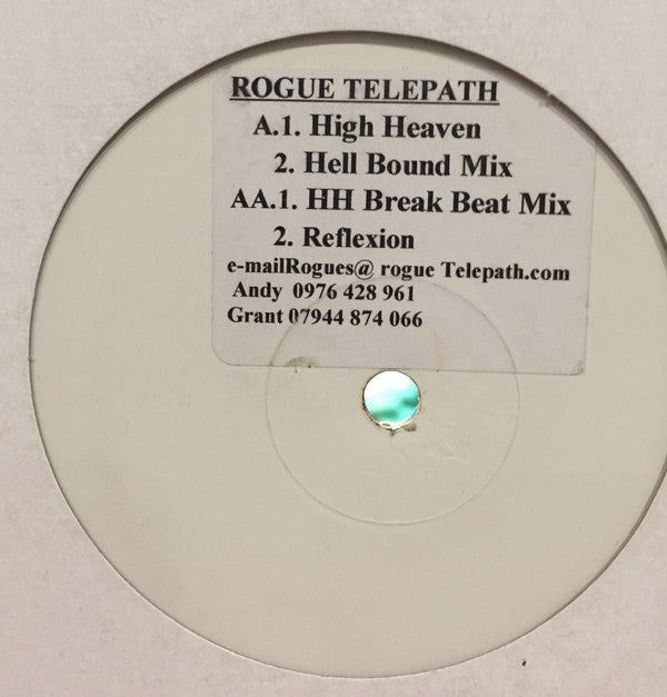 Rogue Telepath : High Heaven (12", W/Lbl)
