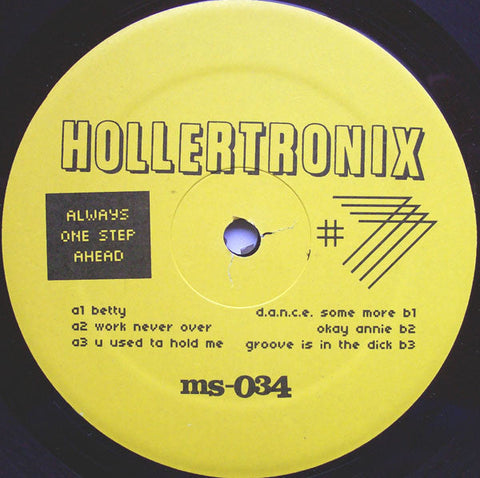 Hollertronix Presents The Boogie Down Bottle Nose Dolphins : Hollertronix # 7 (12")