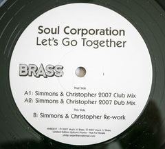 Soul Corporation : Let's Go Together (12", Ltd, Promo)