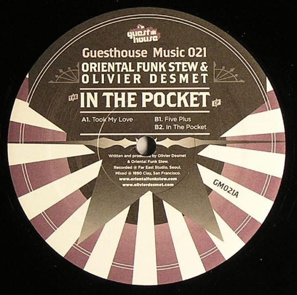 Oriental Funk Stew & Olivier Desmet : The In The Pocket EP (12", EP)