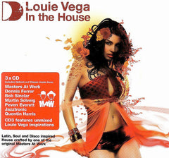 Louie Vega : In The House (2xCD, Mixed + CD, Comp)
