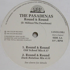 The Pasadenas : Round & Round (12", Single)