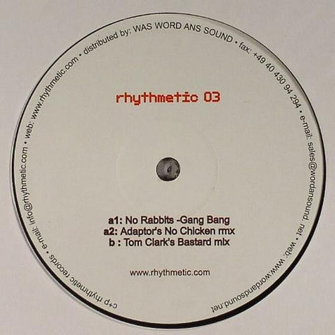 No Rabbits : Gang Bang (12")