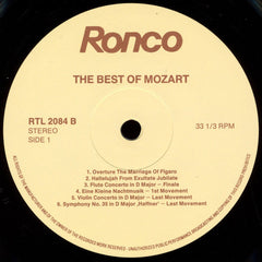Wolfgang Amadeus Mozart : The Best Of Mozart (LP, Comp)