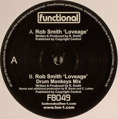 Rob Smith : Loveage (12")