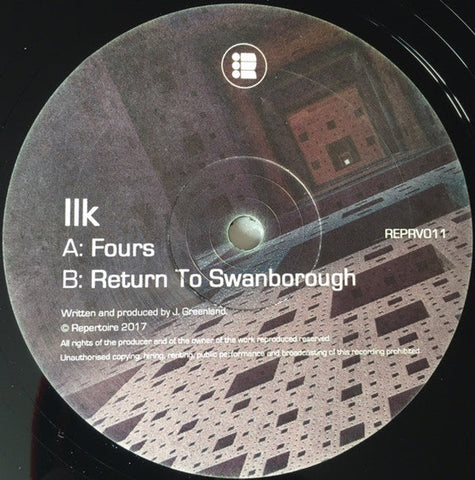 Ilk (3) : Fours / Return To Swanborough (12")