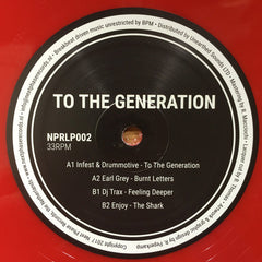 Various : To The Generation EP (12", EP, Ltd, Red)