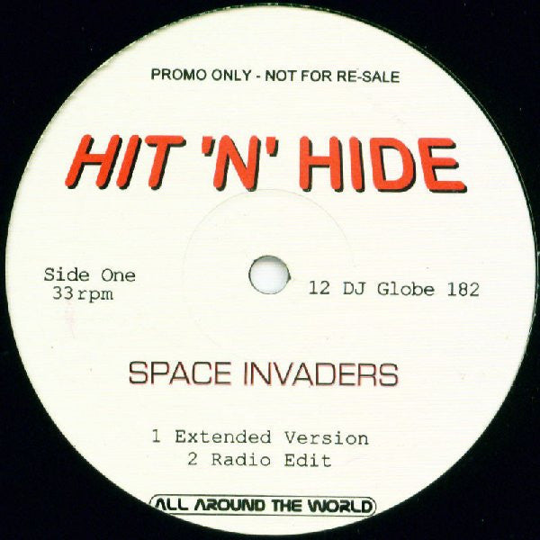 Hit 'n' Hide : Space Invaders (12", Promo)
