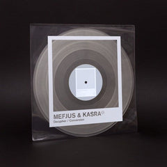 Mefjus & Kasra : Decypher (12", Single, Cle)