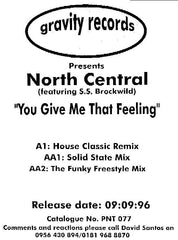 North Central : You Give Me That Feeling (12", W/Lbl)