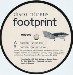 Disco Citizens : Footprint (12")